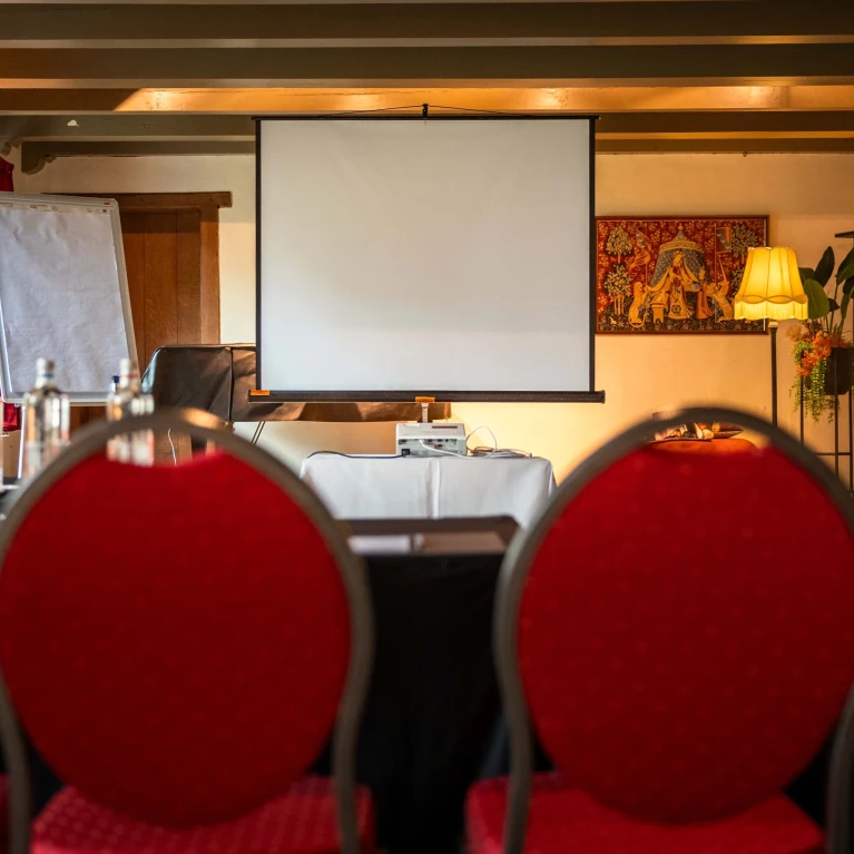 Vergaderruimte in een kasteel