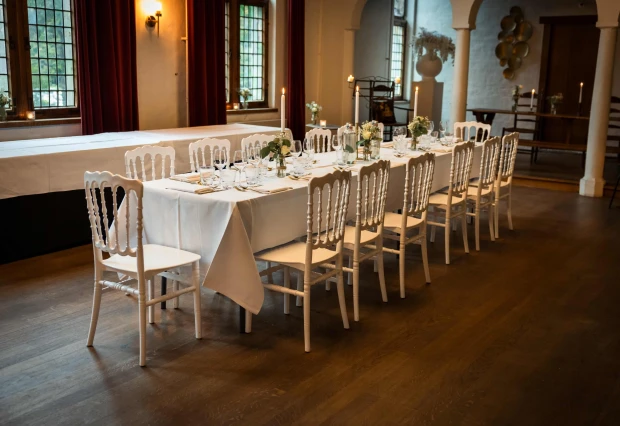 Ruimtes en mogelijkheden bij Kasteel Dussen