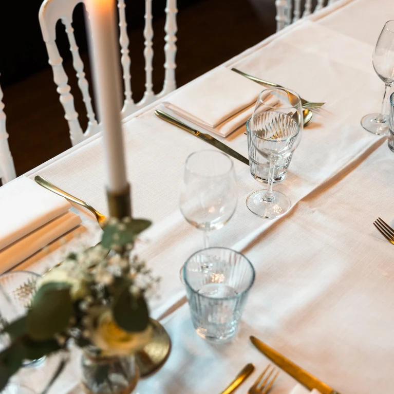 Diner in stijlvolle setting