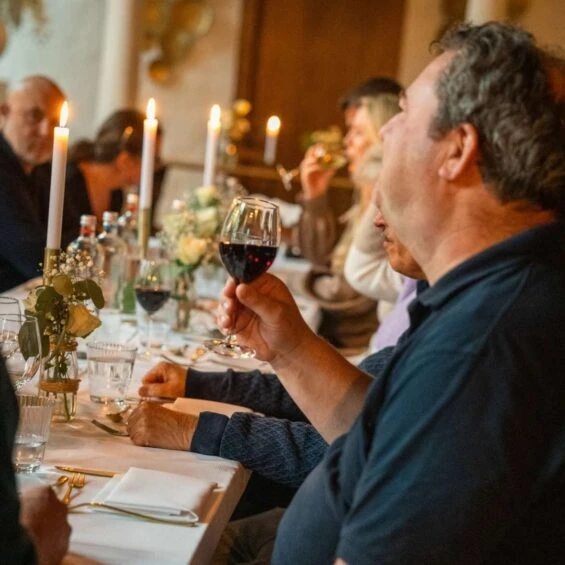 Eindejaarsborrel bij Kasteel Dussen