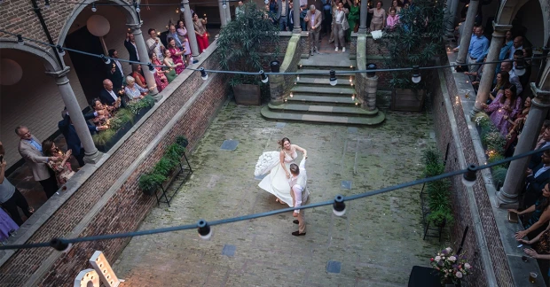 Trouwfeest bij Kasteel Dussen